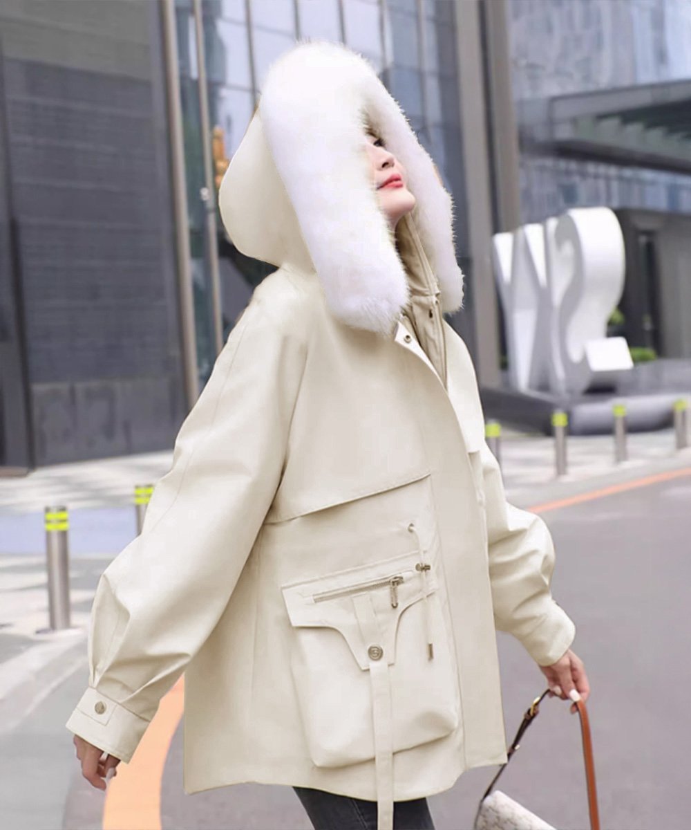 miniministore｜ファーフード付きモッズコートレディース冬 | Rakuten