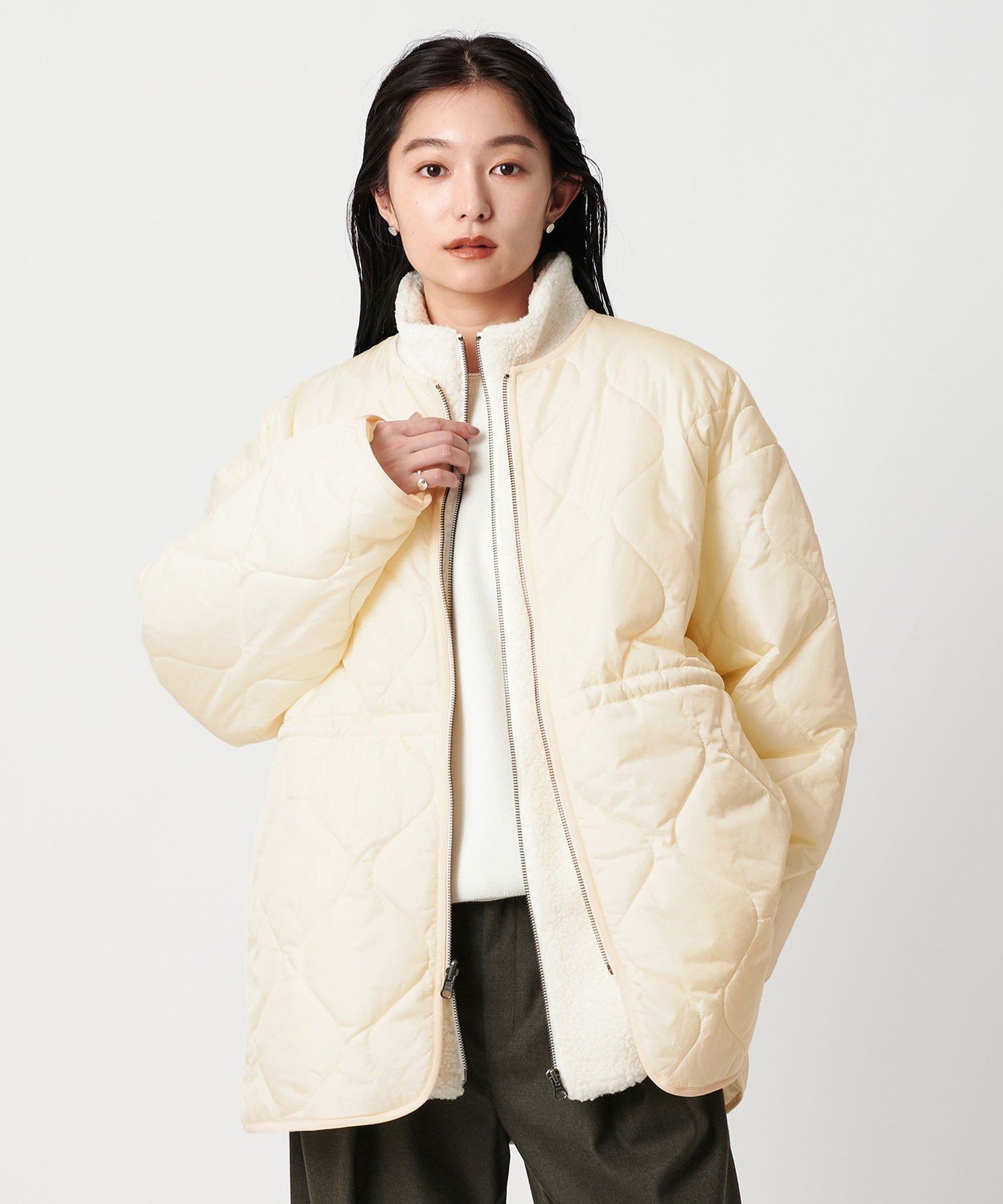 美品/UNITED ARROWS GOLF キルティングジャケット プルオーバー ユナイテッドアローズゴルフ キルティングプルオーバー - メルカリ