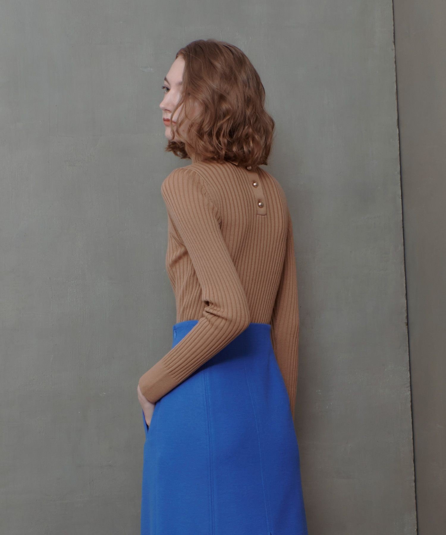 allureville｜2WAYネックリブタートル | Rakuten Fashion(楽天