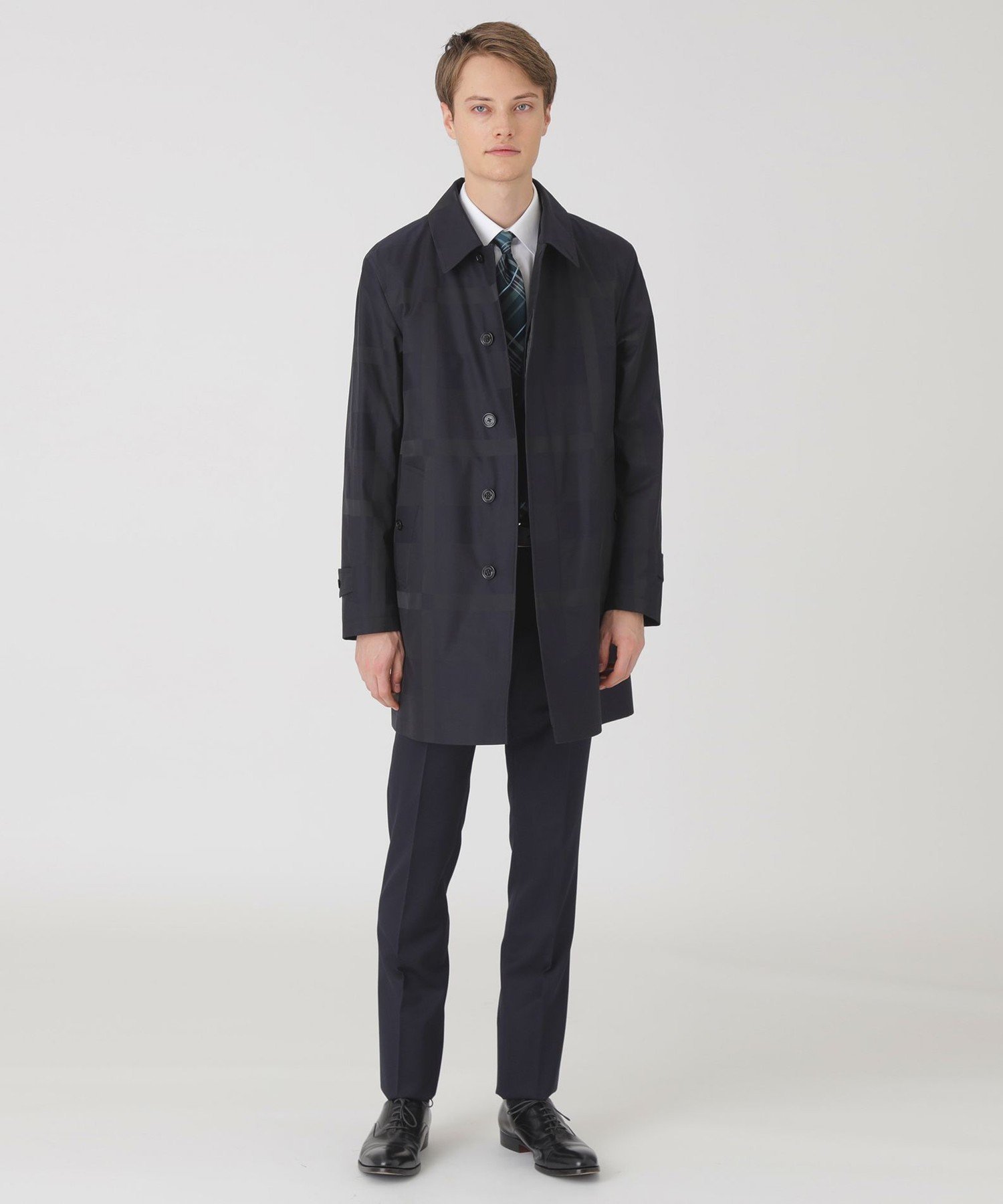 BLUE LABEL / BLACK LABEL CRESTBRIDGE｜シャドーチェックラミネート