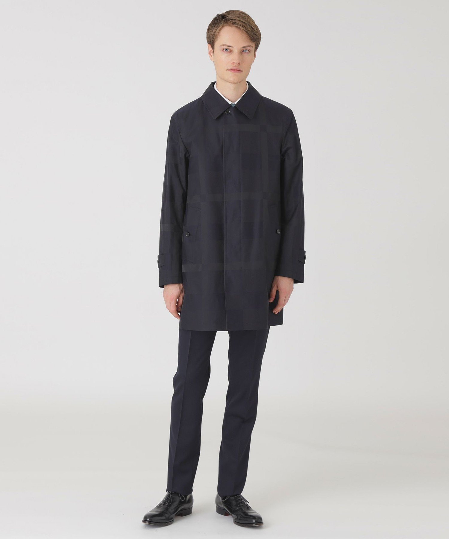 BLUE LABEL / BLACK LABEL CRESTBRIDGE｜シャドーチェックラミネート