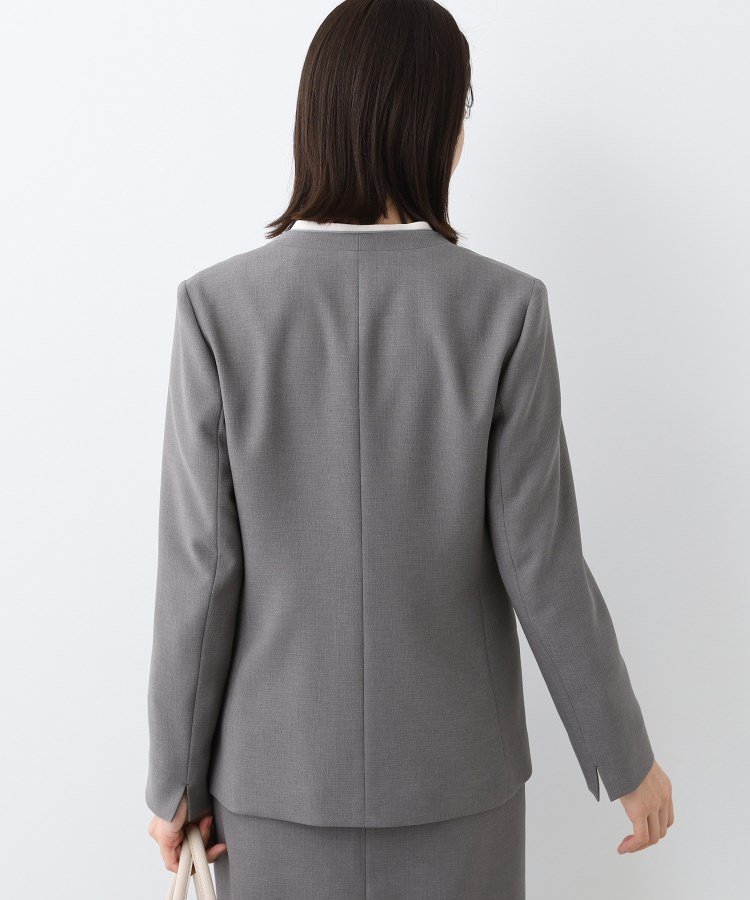 INDIVI｜【洗える/スーツ】ノーカラージャケット | Rakuten Fashion