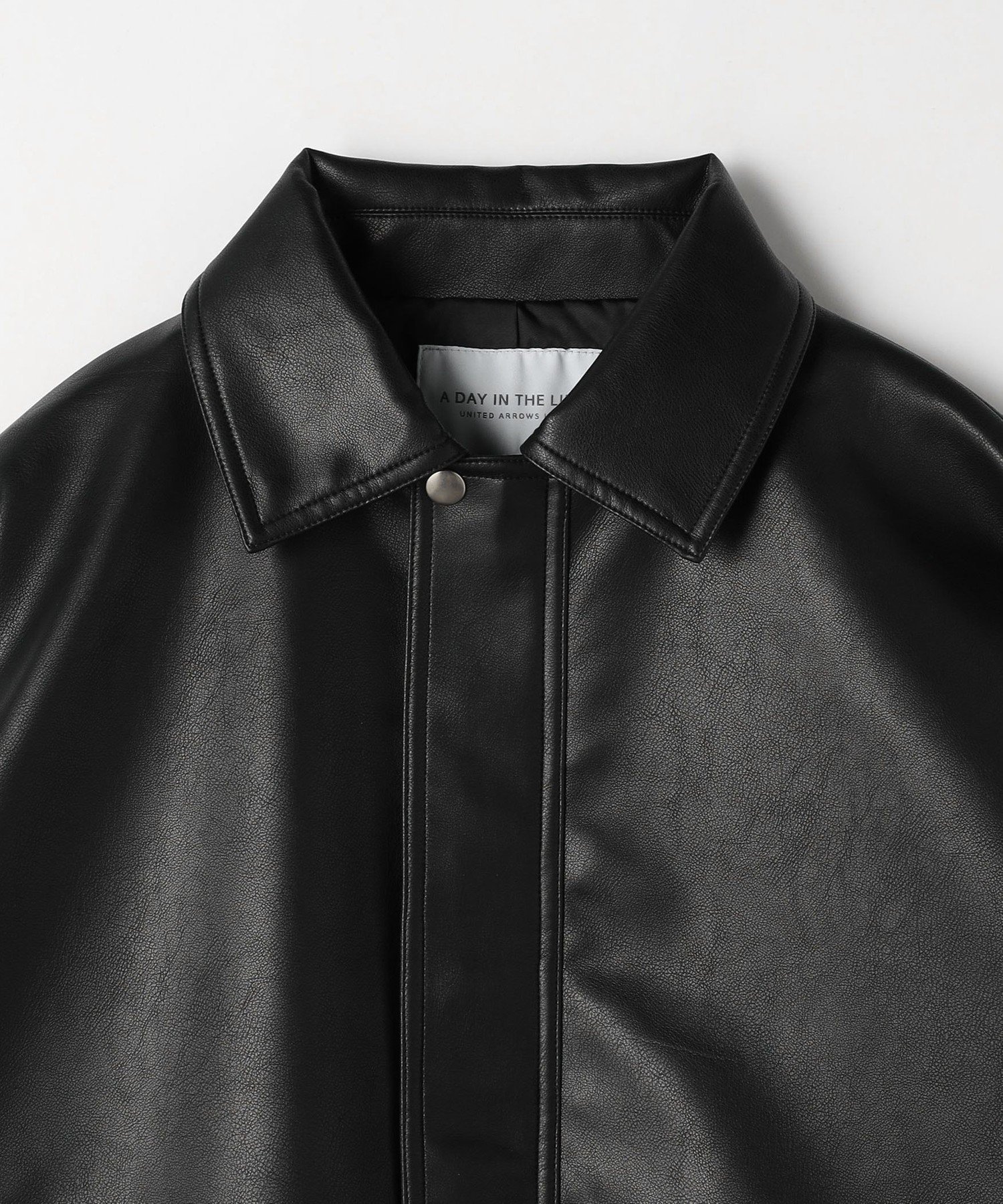 UNITED ARROWS LTD. OUTLET｜レザーライク ブルゾン<A DAY IN THE LIFE