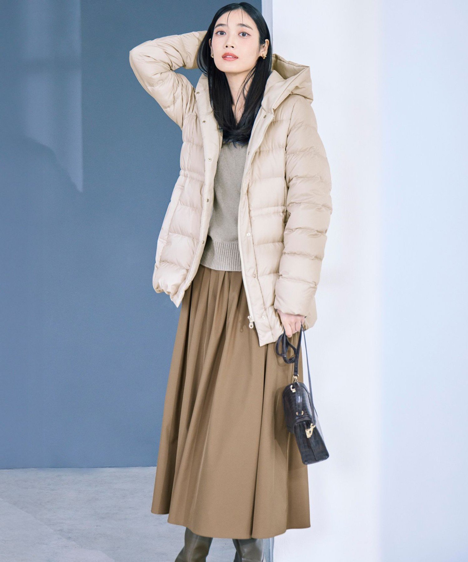 23区｜【見上愛さんコラボカラー/VERY・GISELe掲載】カシミヤブレンド