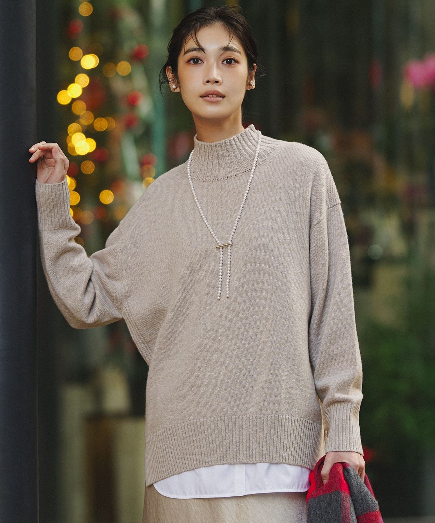 23区｜【見上愛さんコラボカラー/Oggi掲載】カシミヤブレンド