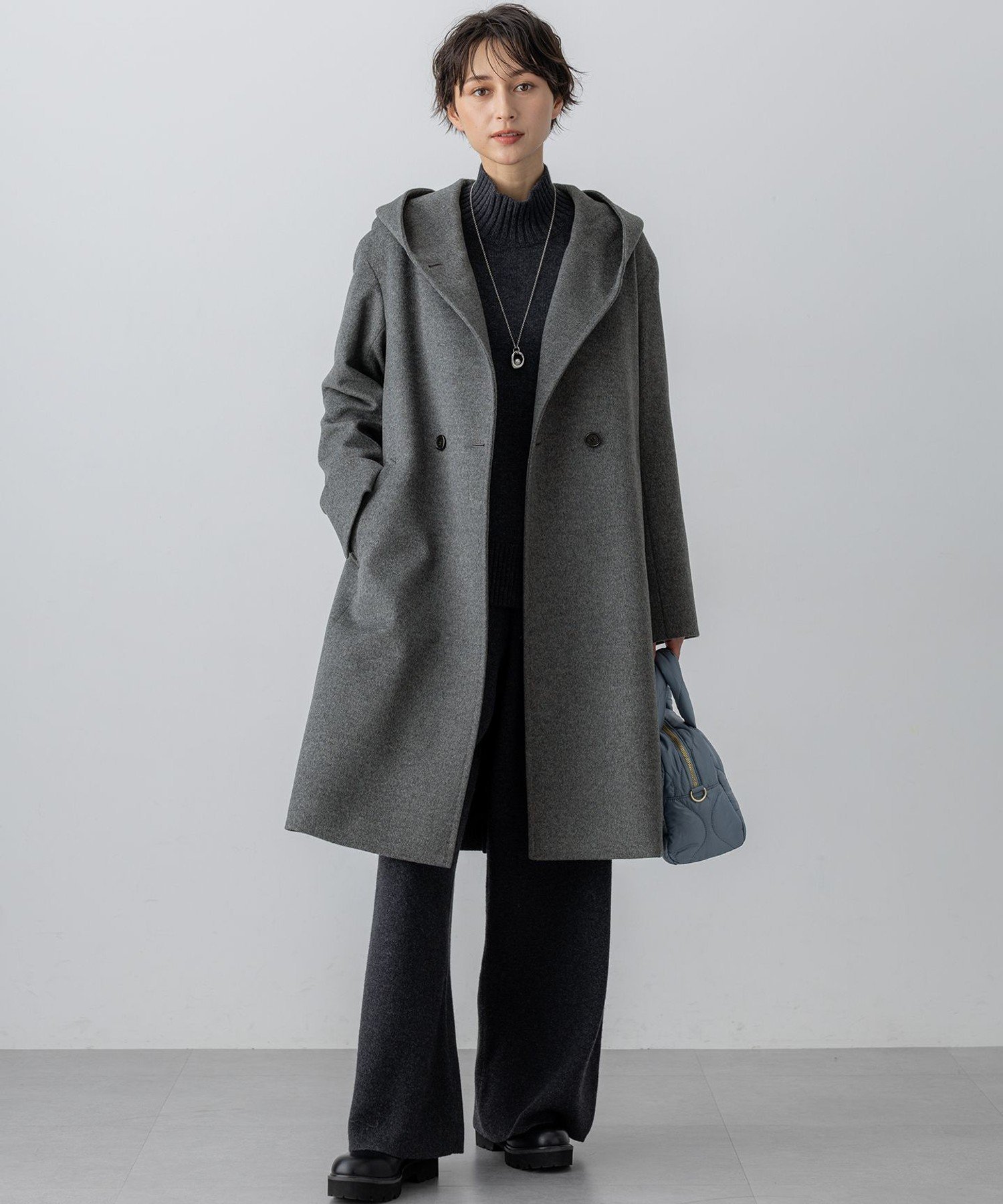 23区｜【見上愛さんコラボカラー/Oggi掲載】カシミヤブレンド