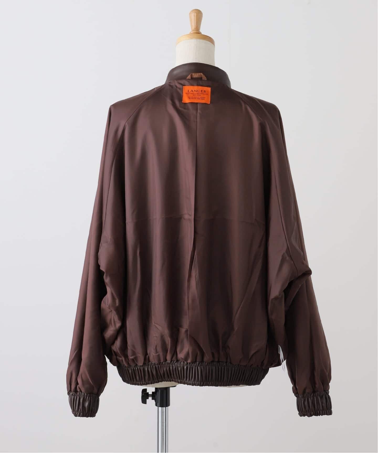 SLOBE IENA｜LANCER/ランサー SLOBE別注 フェイクレザーブルゾン