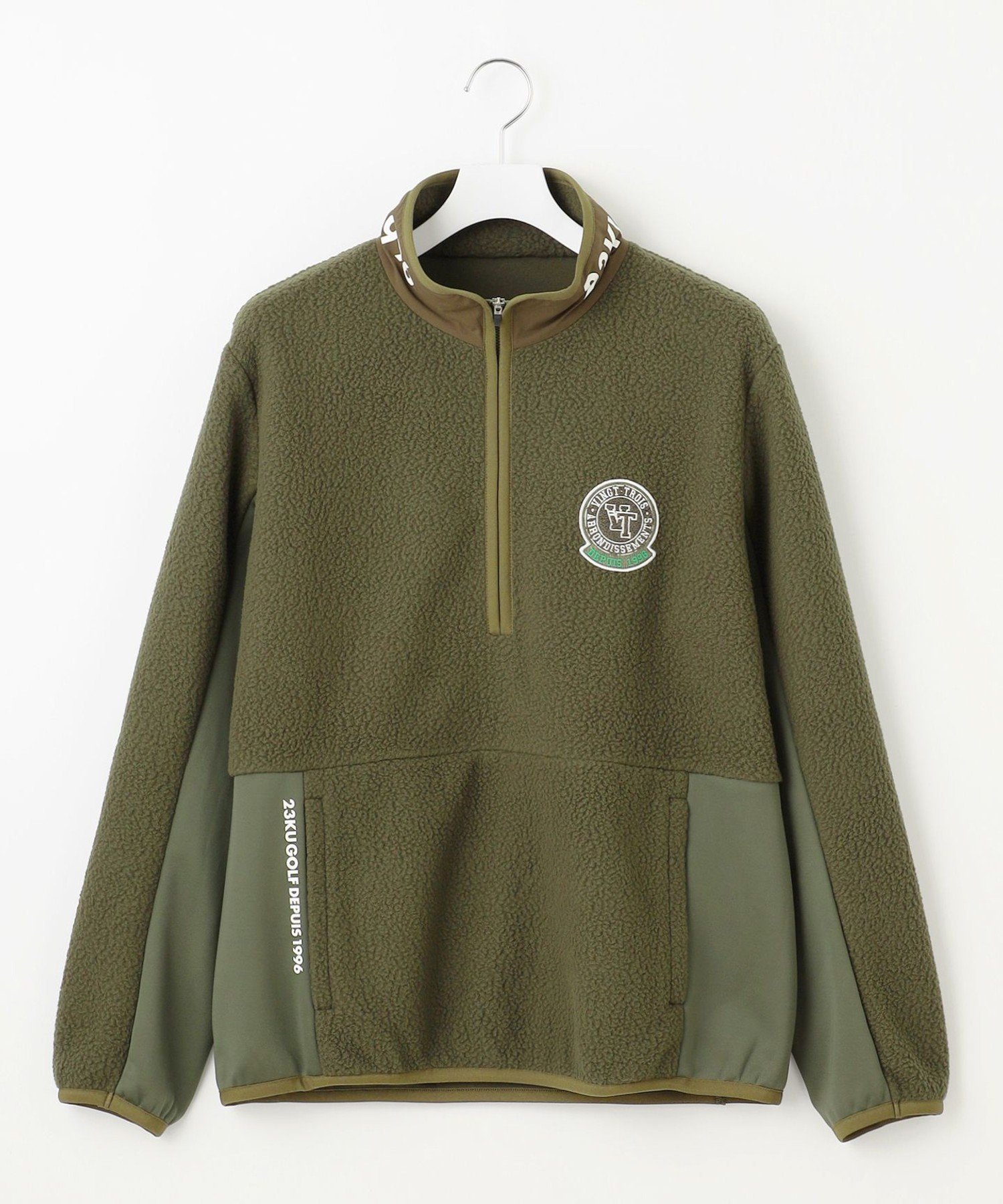 23区GOLF｜【MEN】ボアフリースプルオーバー | Rakuten Fashion(楽天