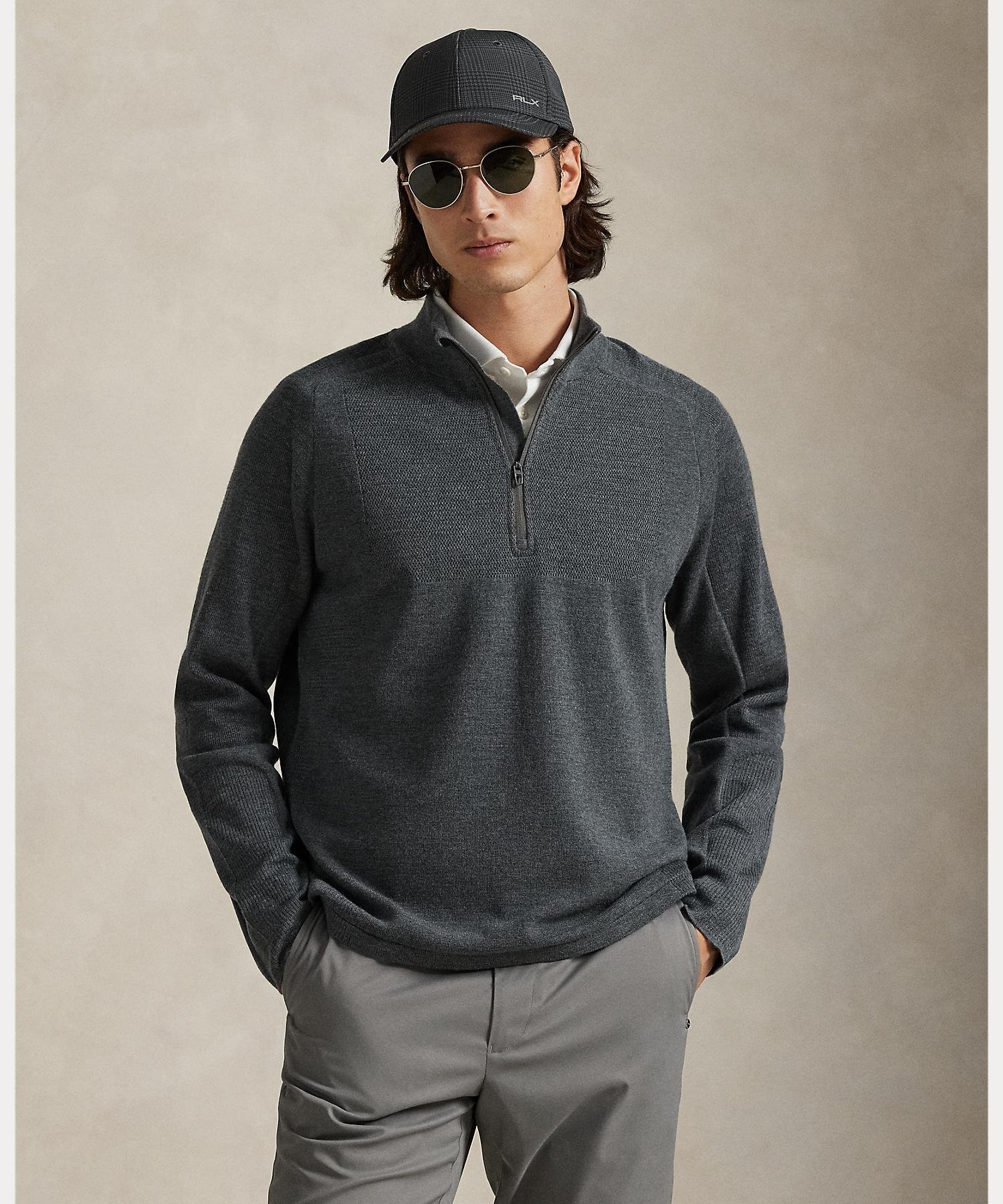 RALPH LAUREN｜(RLX)パフォーマンス クォータージップ セーター