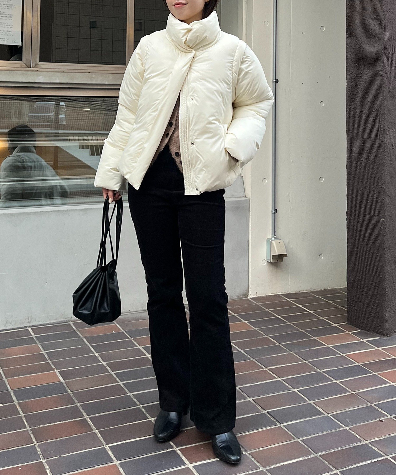 CAPRICIEUX LE'MAGE｜【軽量/保温性◎】2WAY中綿パフジャケット