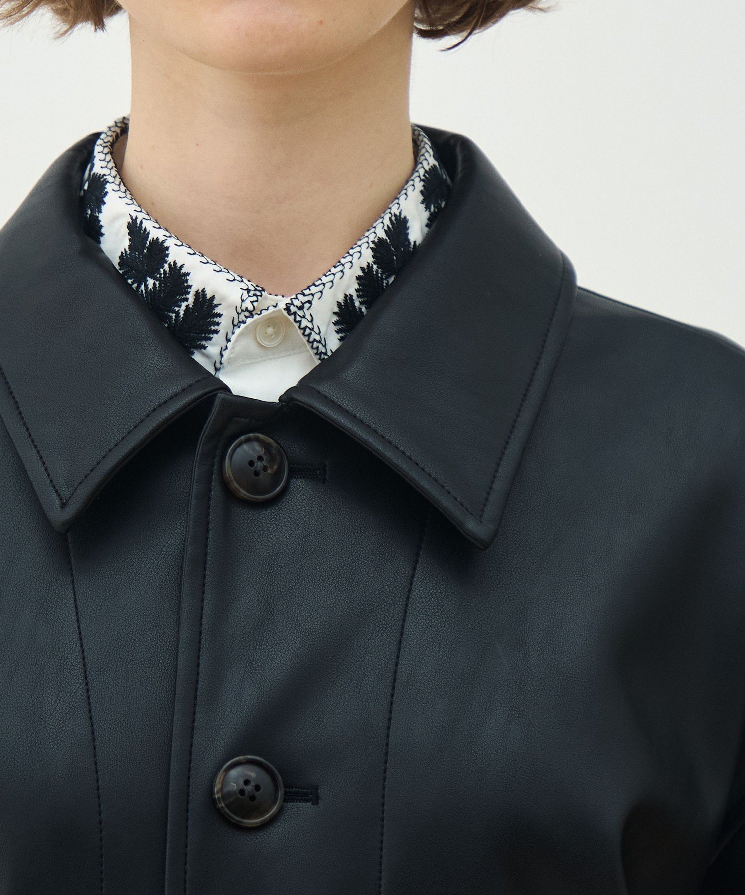 TOMORROWLAND｜レザーライク カバーオール | Rakuten Fashion(楽天