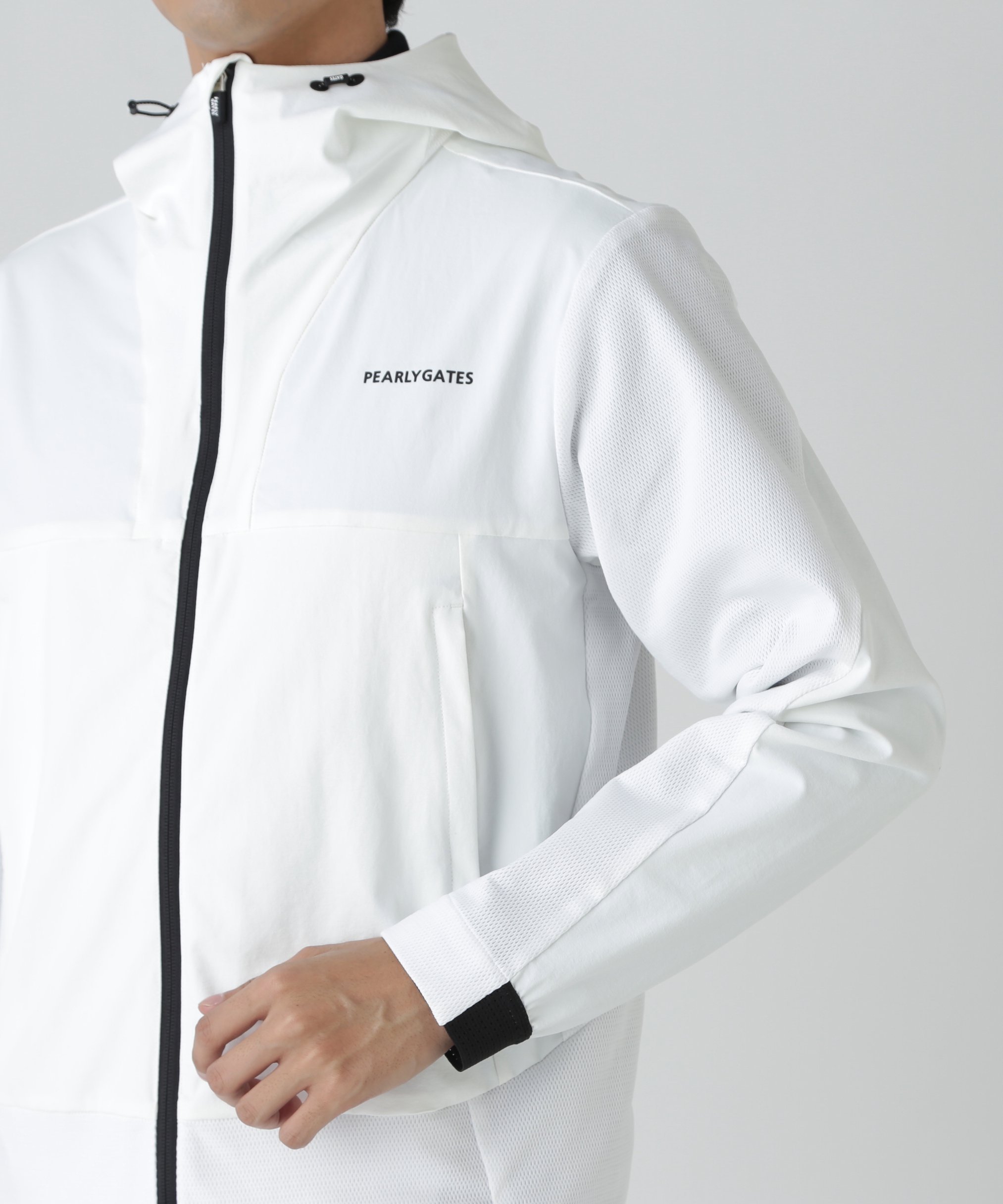 PEARLY GATES｜テックスブリッドフーディブルゾン | Rakuten Fashion