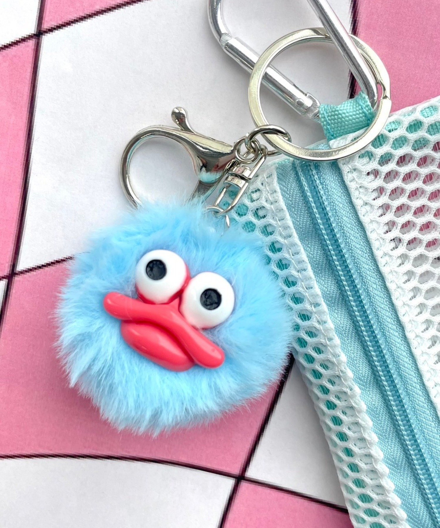 WEGO｜ミニくわくわモンスターぬいぐるみキーホルダー | Rakuten