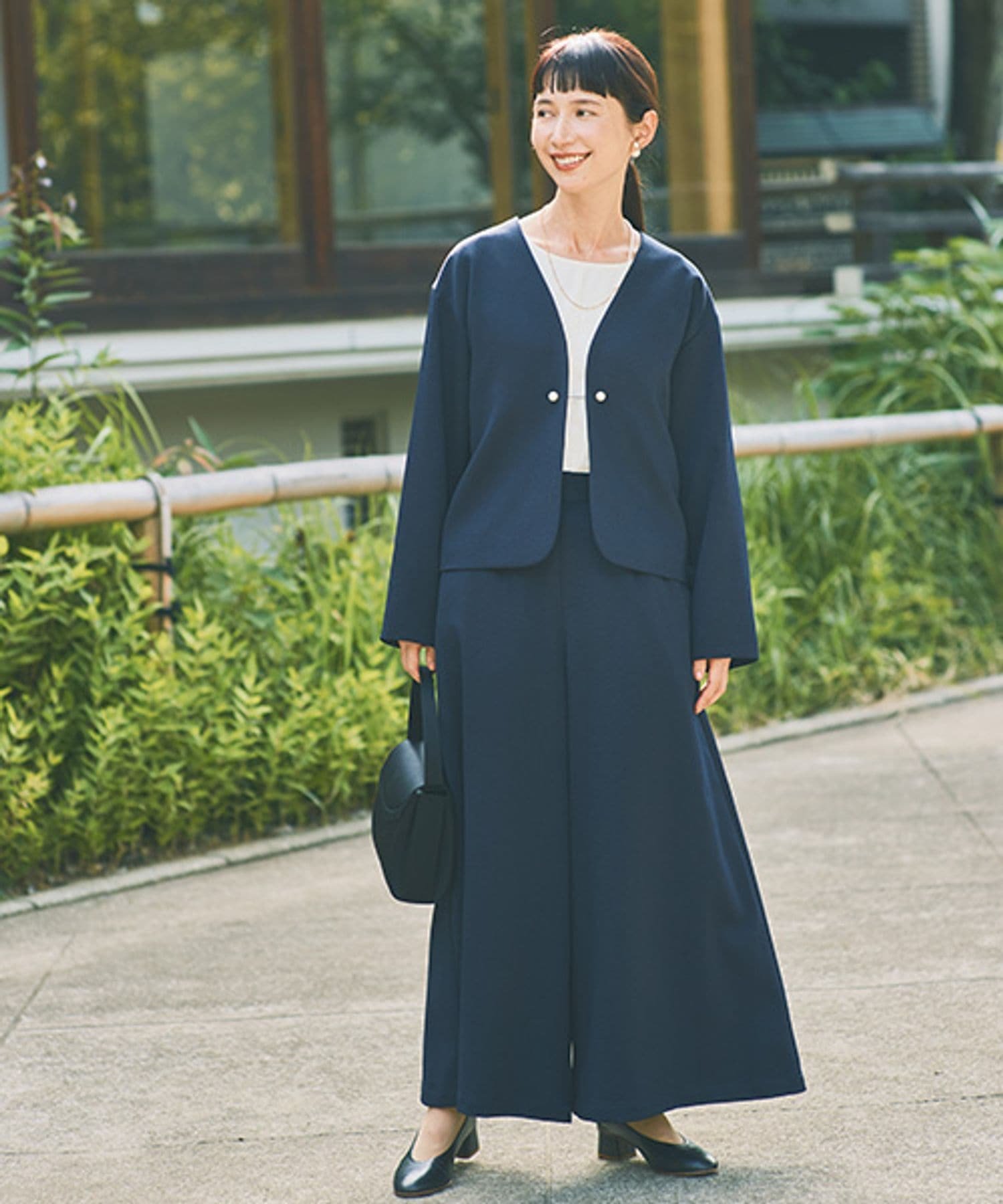 studio CLIP｜【WEB限定】アイロンいらずセットアップ《オケージョン