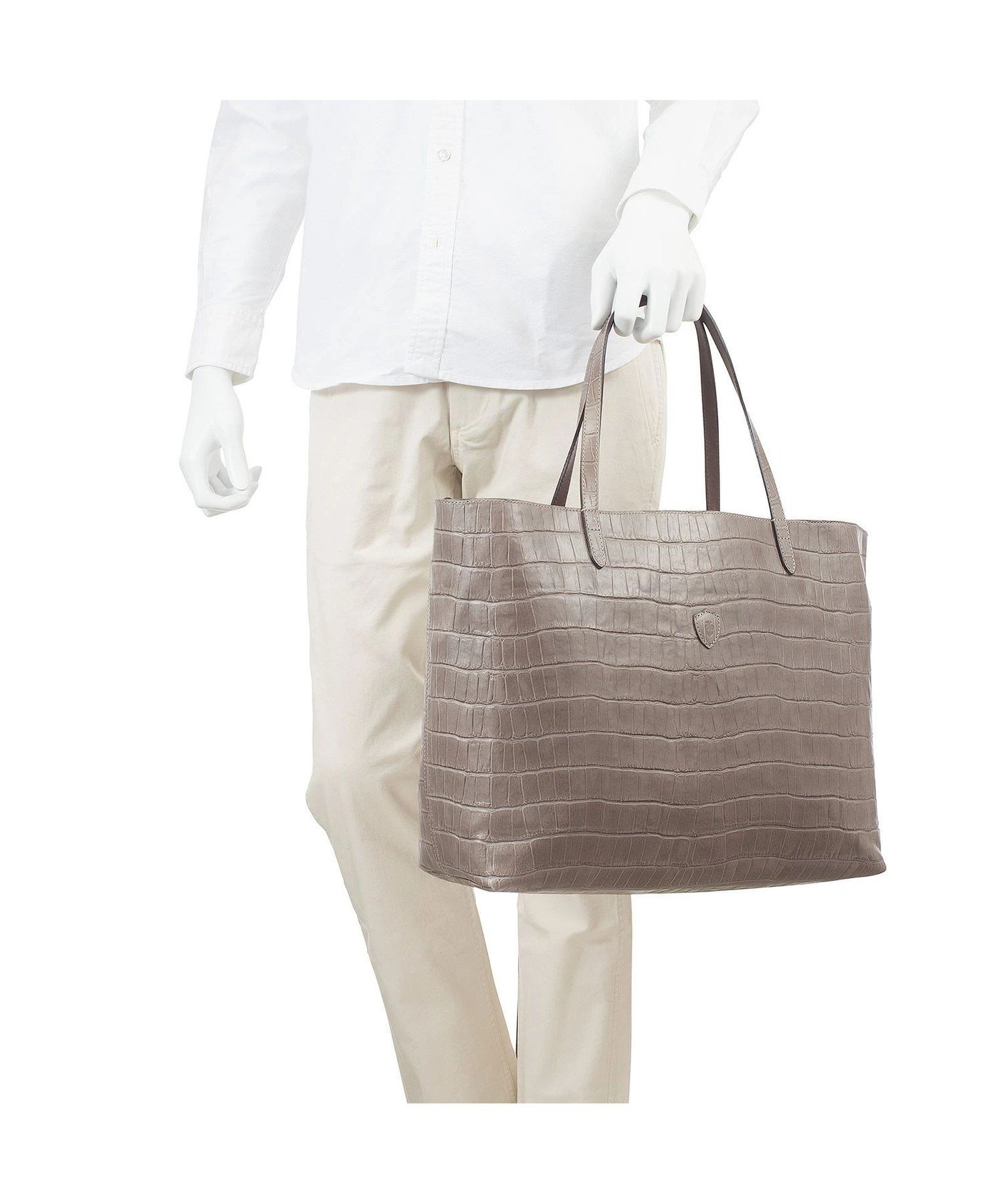 Felisi｜【Felisi/フェリージ】クロコ型押し レザー トートバック 15