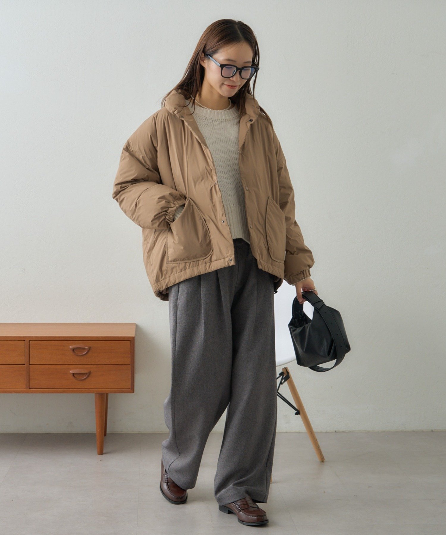 CIAOPANIC TYPY｜【GEVACO】ノンステッチミドル中綿ジャケット