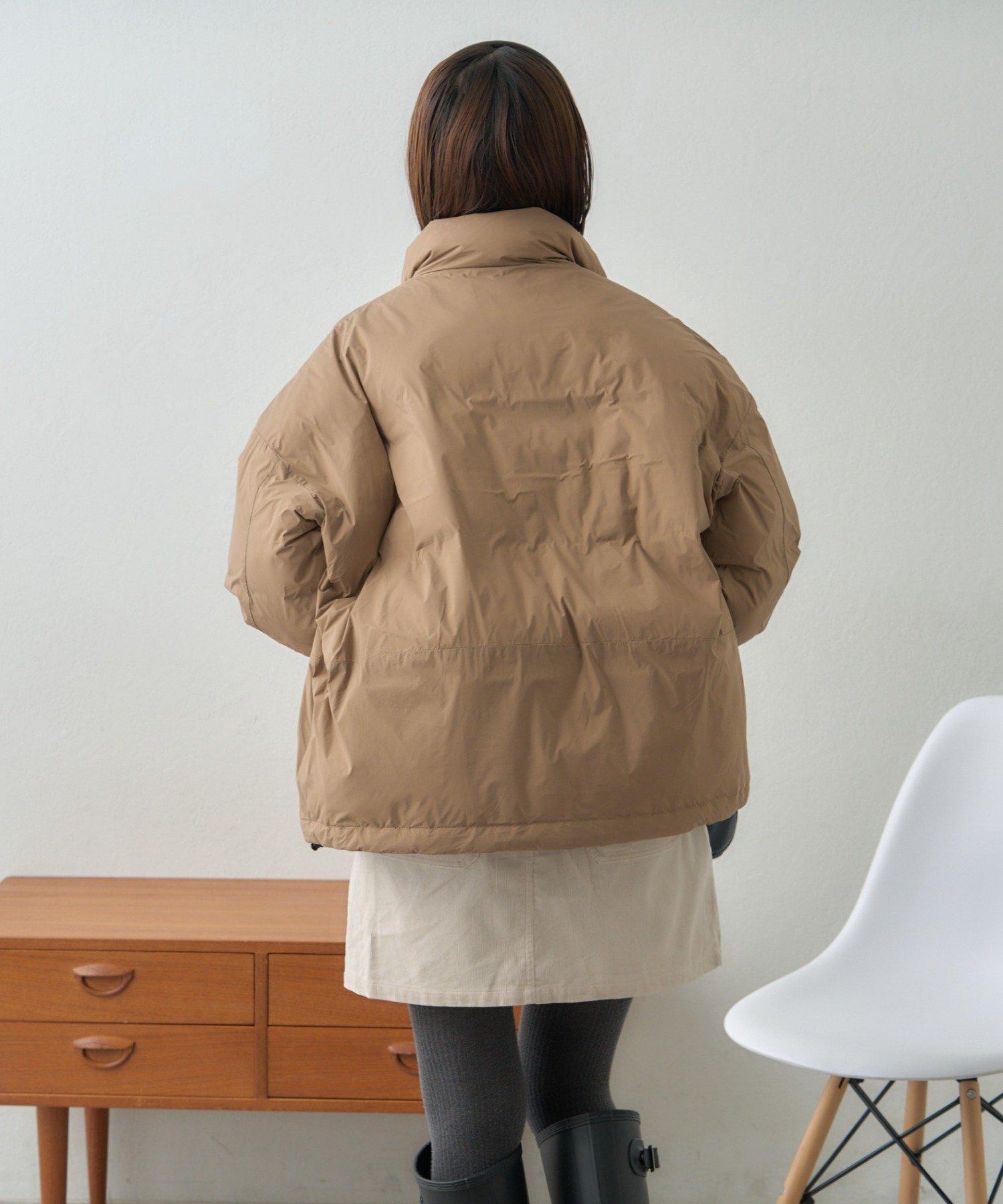 CIAOPANIC TYPY｜【GEVACO】ノンステッチミドル中綿ジャケット
