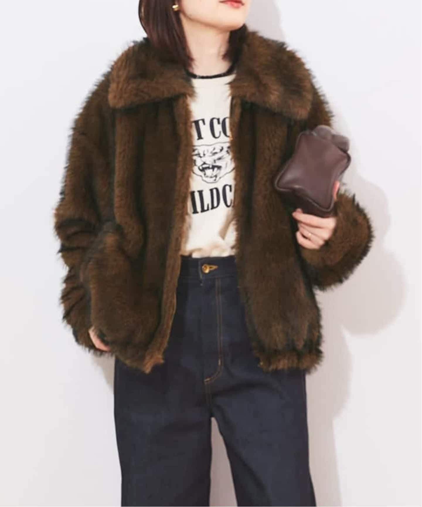 JOURNAL STANDARD L'ESSAGE｜フェイクファーブルゾン | Rakuten