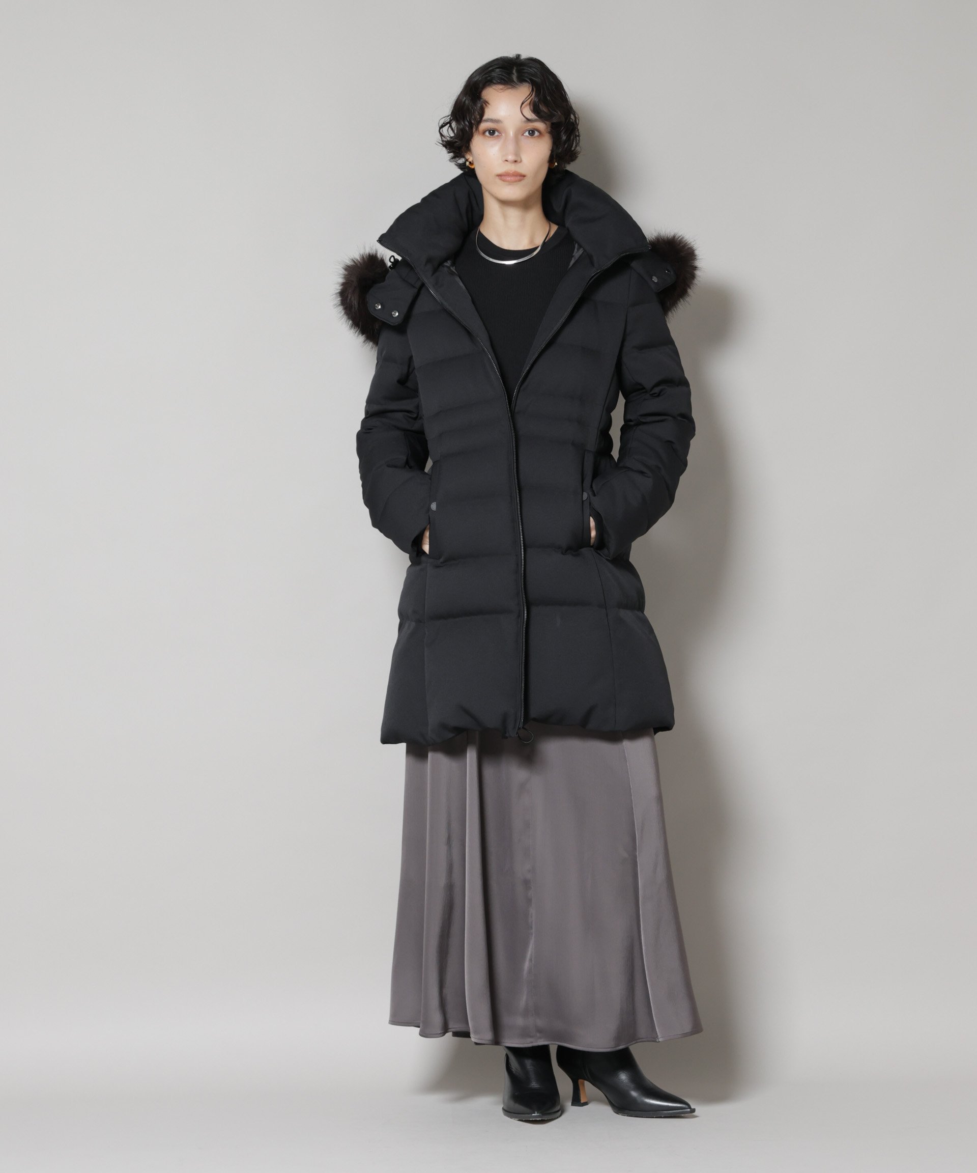 NANO universe｜「西川ダウン(R)」サージロングダウン | Rakuten