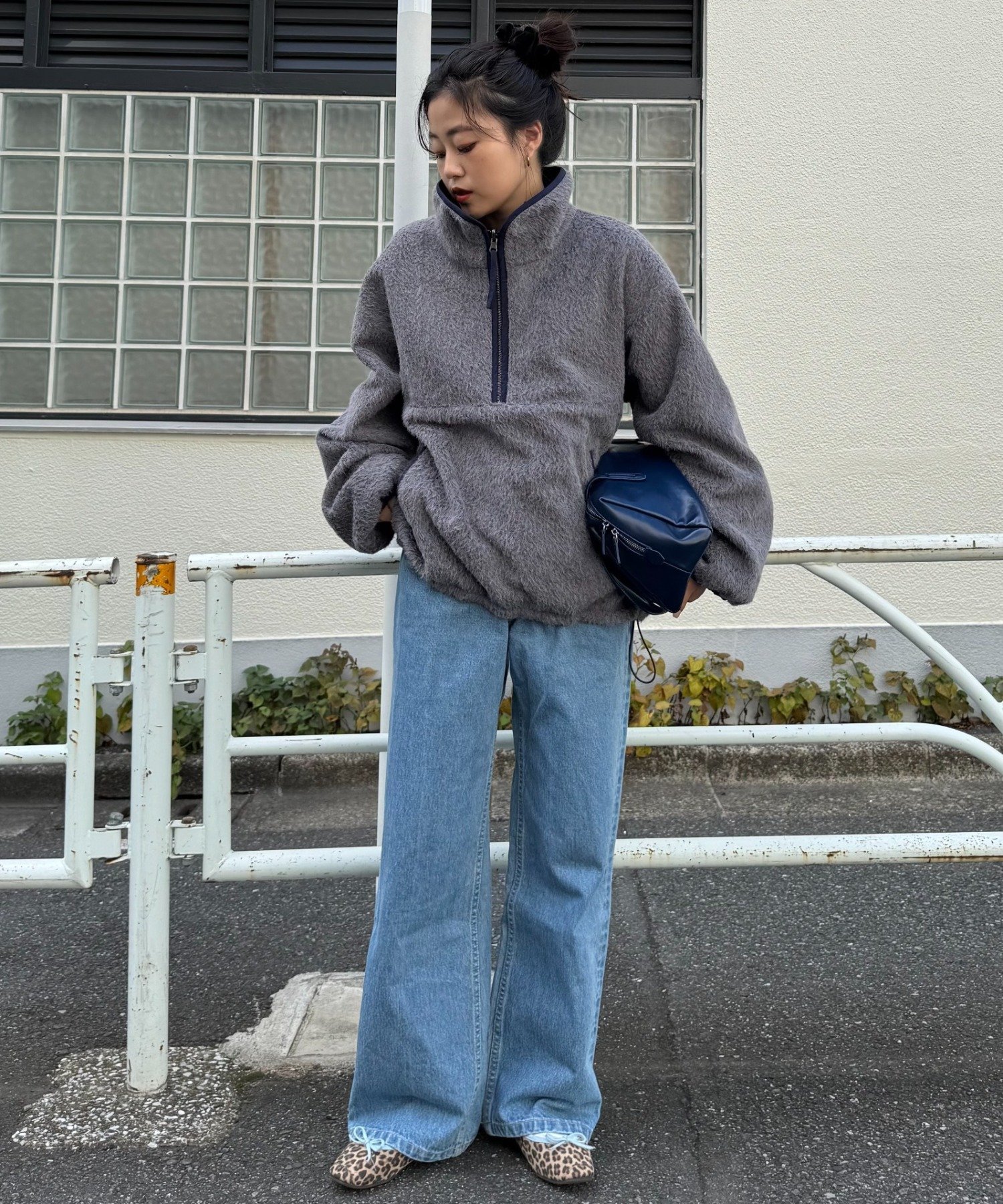 CIAOPANIC TYPY｜【willow】リバーシブルシャギーナイロンアノラック