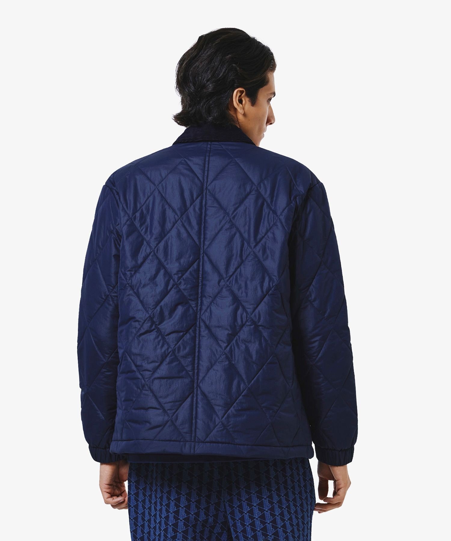 LACOSTE｜THERMORE中綿 コーデュロイカラーキルティングジャケット