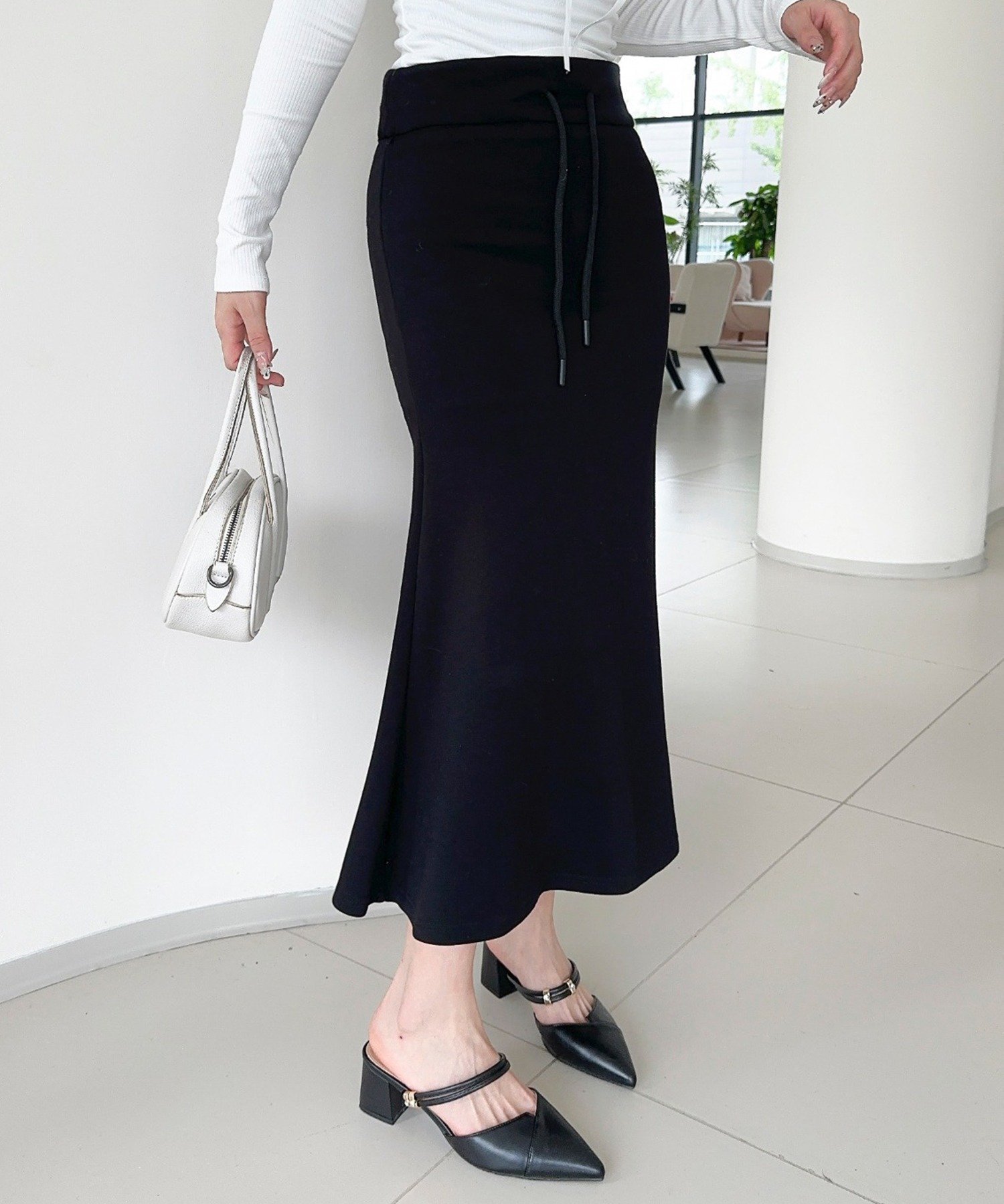 aimoha｜【Jasmine】スウェットタイトロングスカート | Rakuten