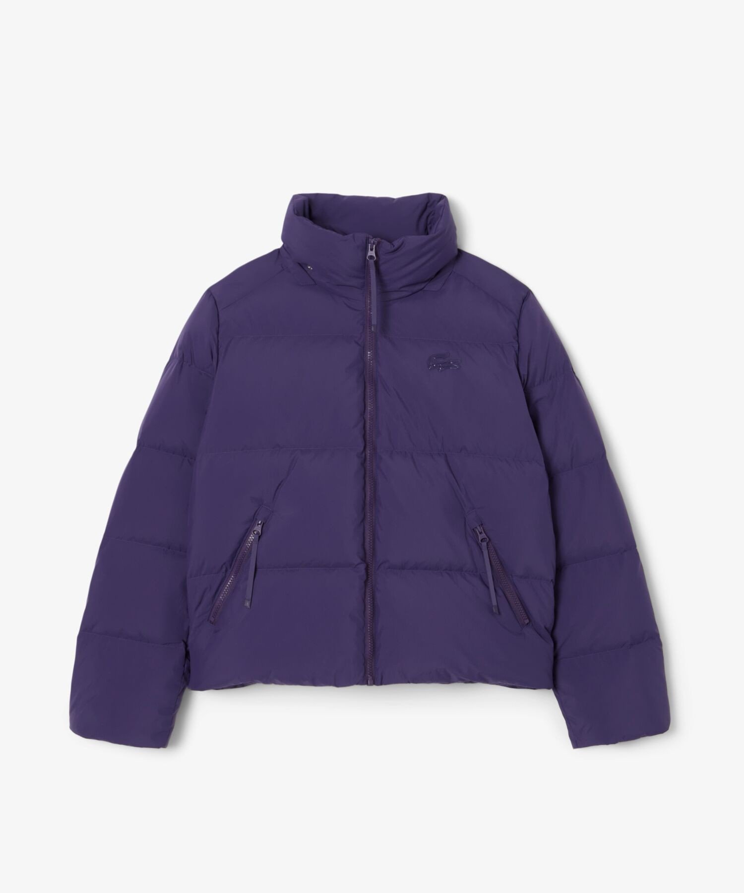 LACOSTE｜ウィメンズ ボリュームハイネック ナイロンショート ダック