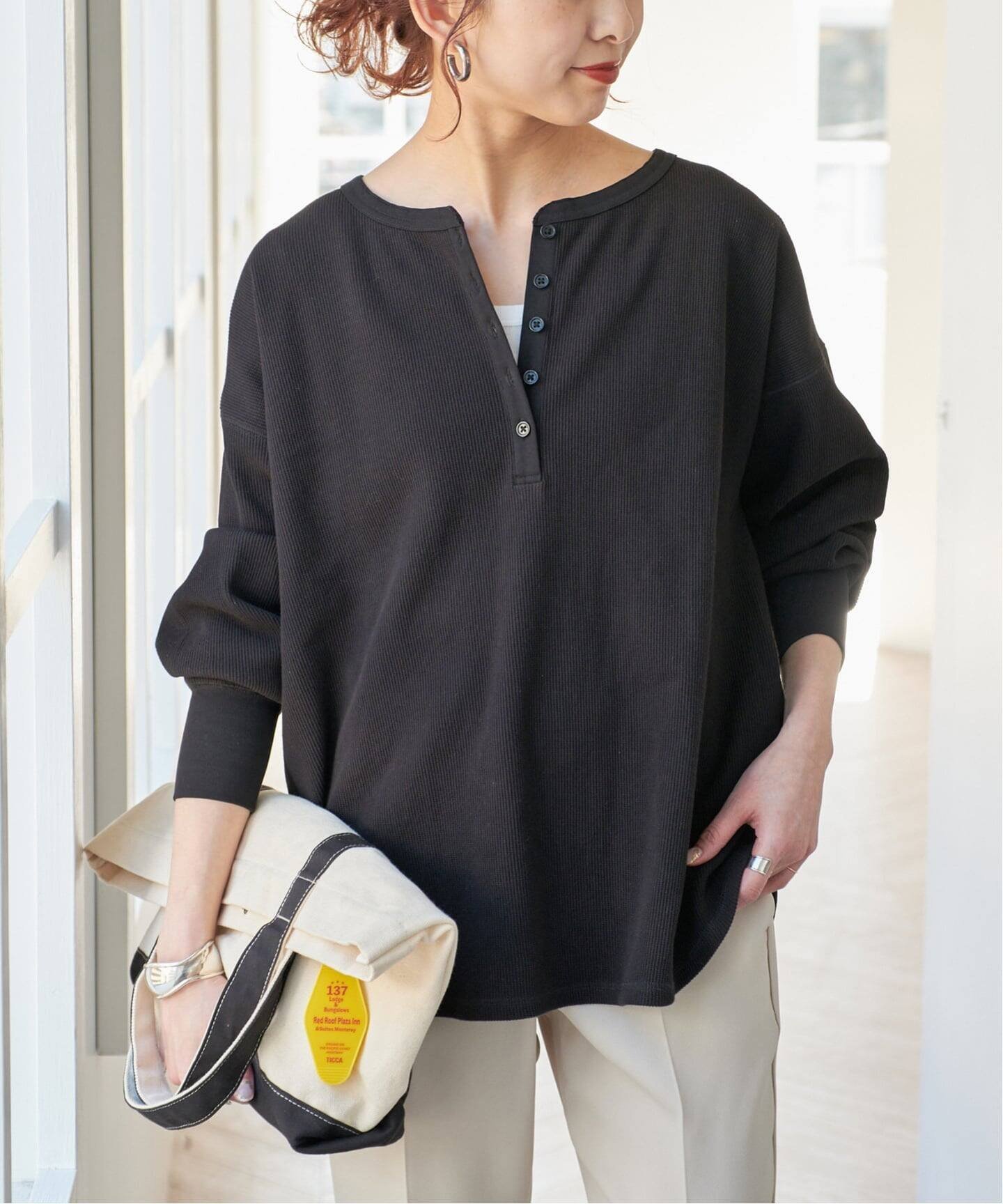 Spick & Span｜《WEB限定 / 追加3》2枚SETヘンリーネックプルオーバー