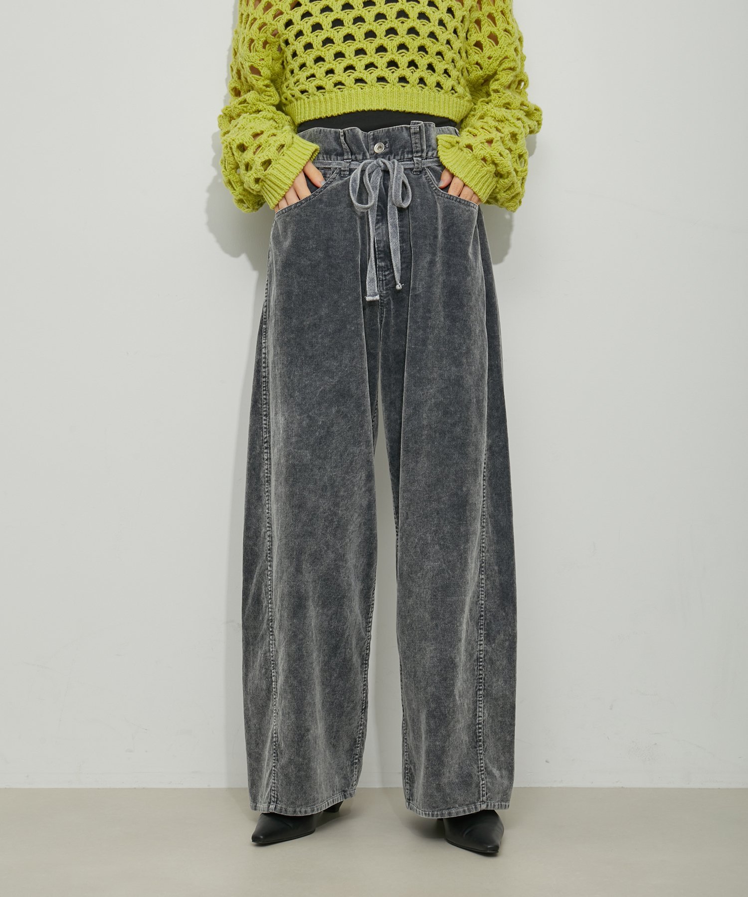 ADAM ET ROPE'｜【一部WEB限定サイズ】ガーメントダイコーデュロイ