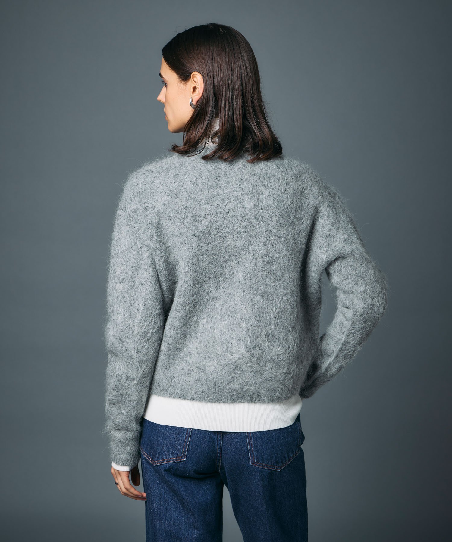 N.O.R.C｜アルパカシャギーニットプルオーバー | Rakuten Fashion(楽天