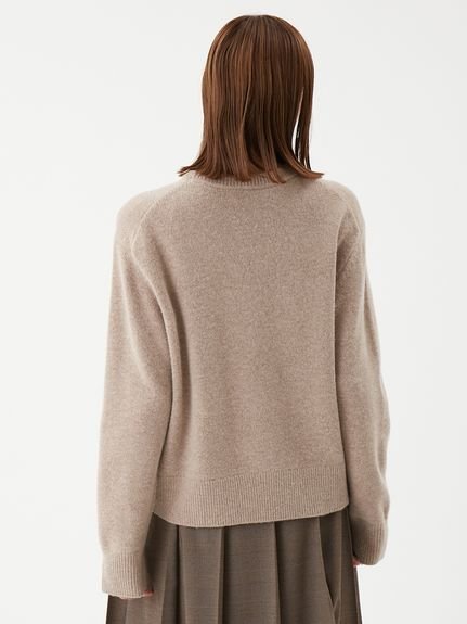 Mila Owen｜トイプードルクルーネックジャガードニット | Rakuten