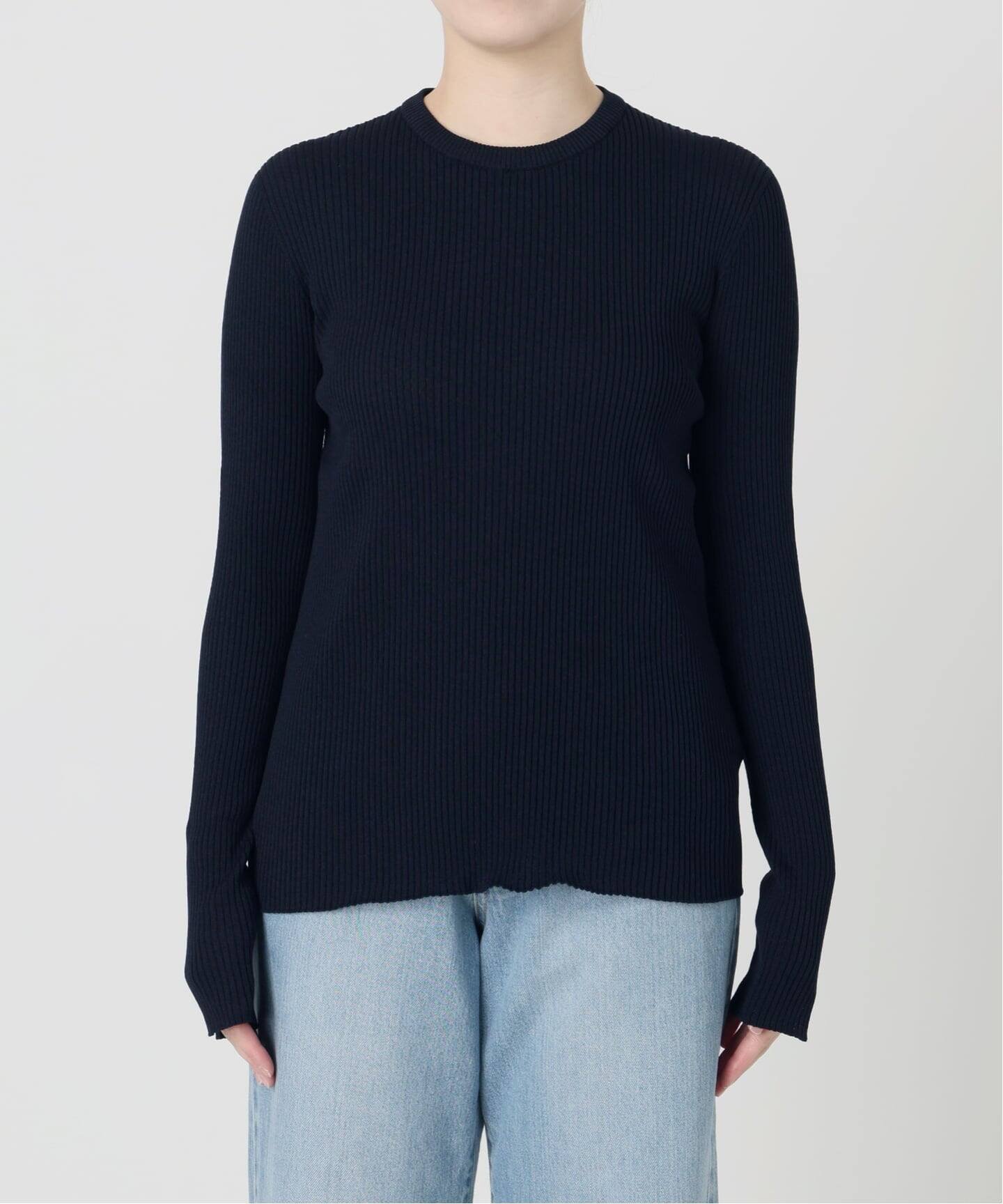 IENA｜《予約》レース襟 RIBホールガーメントプルオーバー | Rakuten