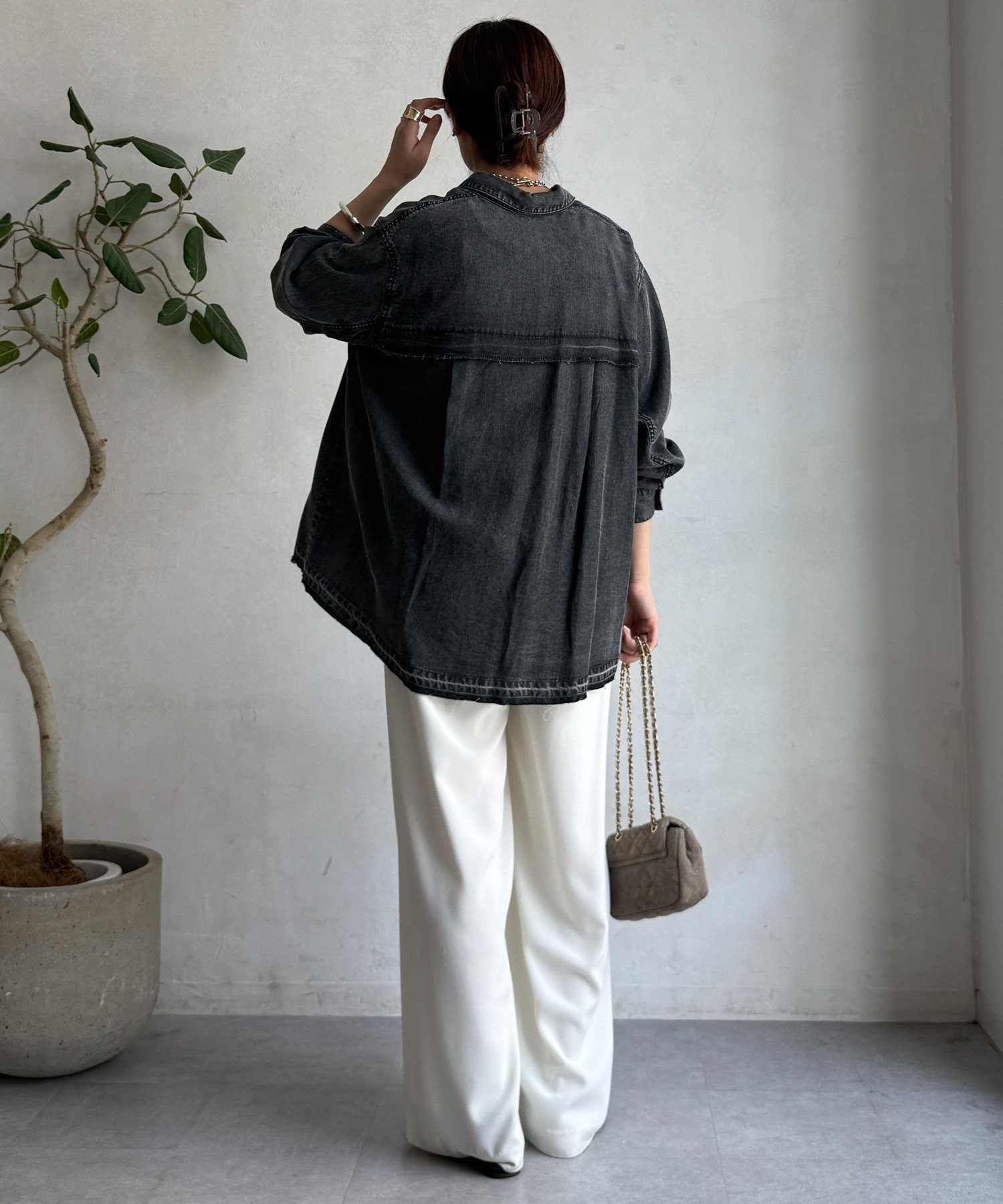 DOUDOU｜リヨセルデニムシャツ | Rakuten Fashion(楽天ファッション