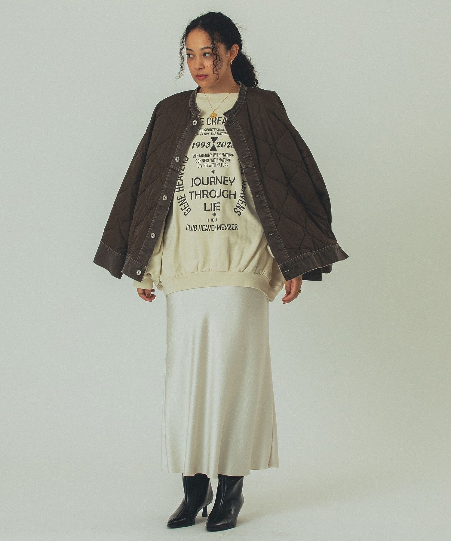 ROSE BUD｜DENIM x QUILTING JACKET | Rakuten Fashion(楽天