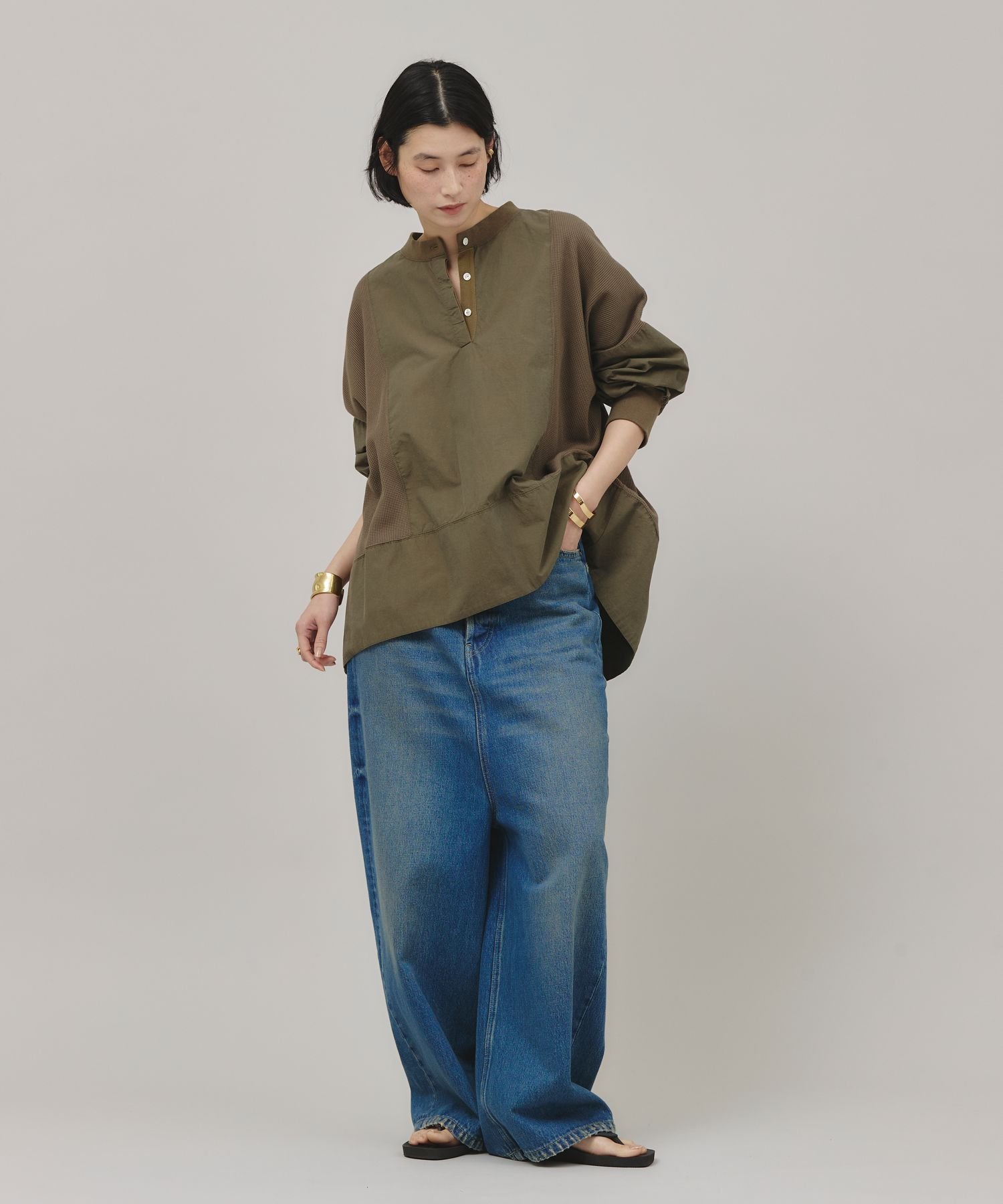 Curensology &RC スーパーワイドルーズデニム 34 Curensology｜<&RC>スーパーワイドルーズデニム | Rakuten Fashion