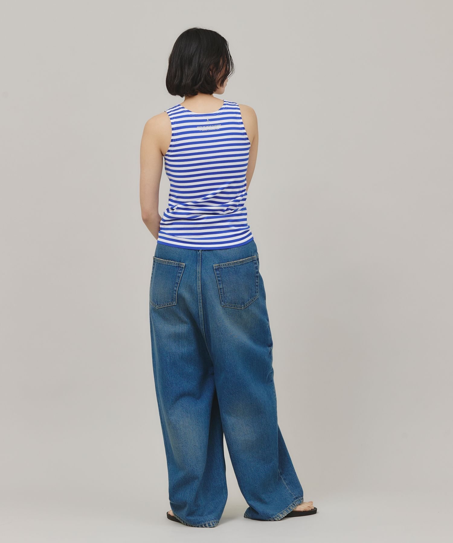 新品　カレンソロジー＜&RC＞スーパーワイドルーズデニム　38サイズ Curensology(カレンソロジー)/＜&RC＞スーパーワイドルーズデニム