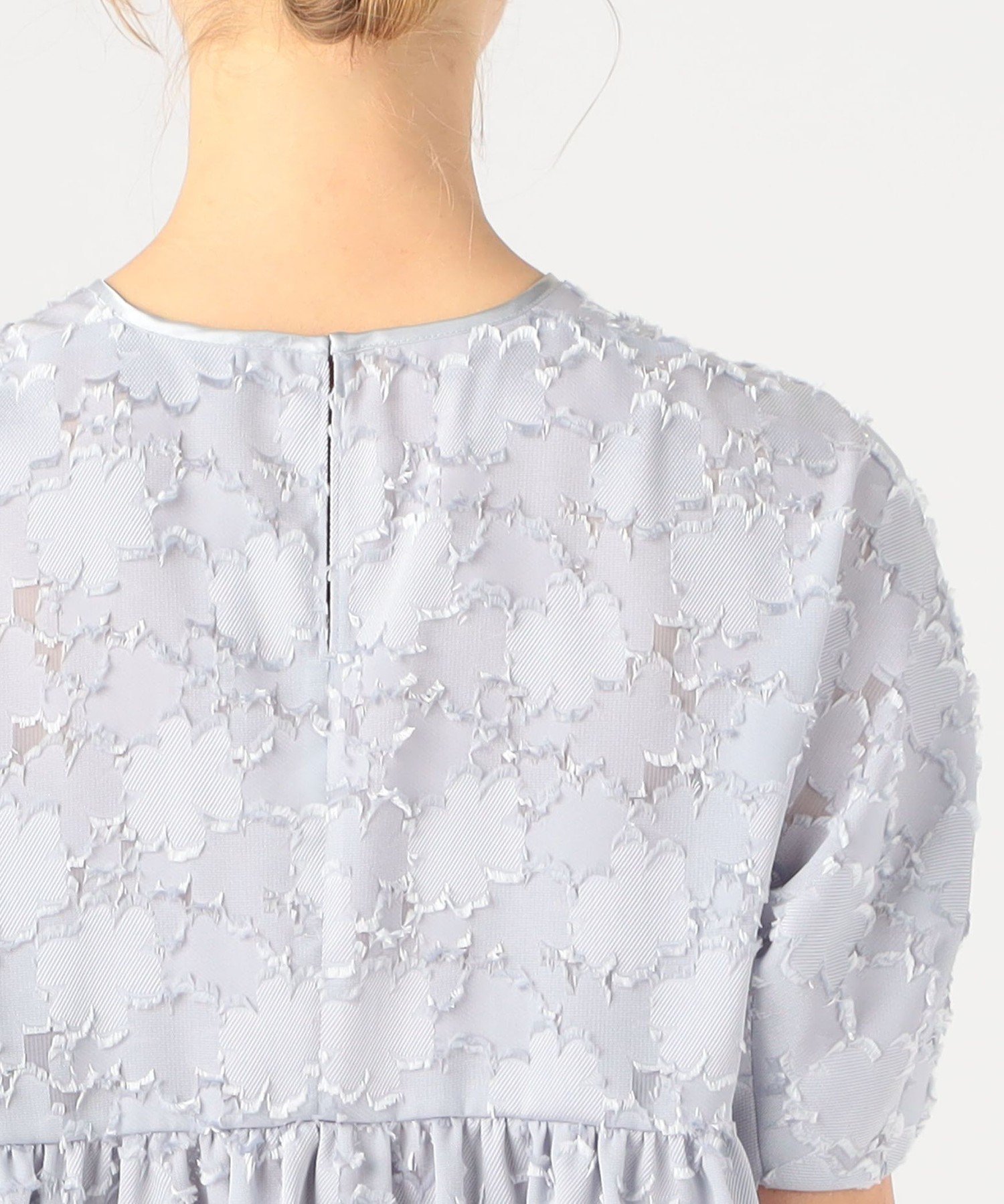 TOMORROWLAND｜マーガレットカットジャカード ウエストギャザー