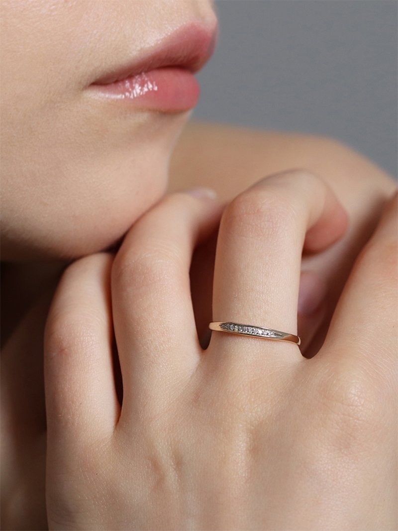 cui-cui｜ダイヤモンド リング | K10YG 〈世界最小〉 | Rakuten