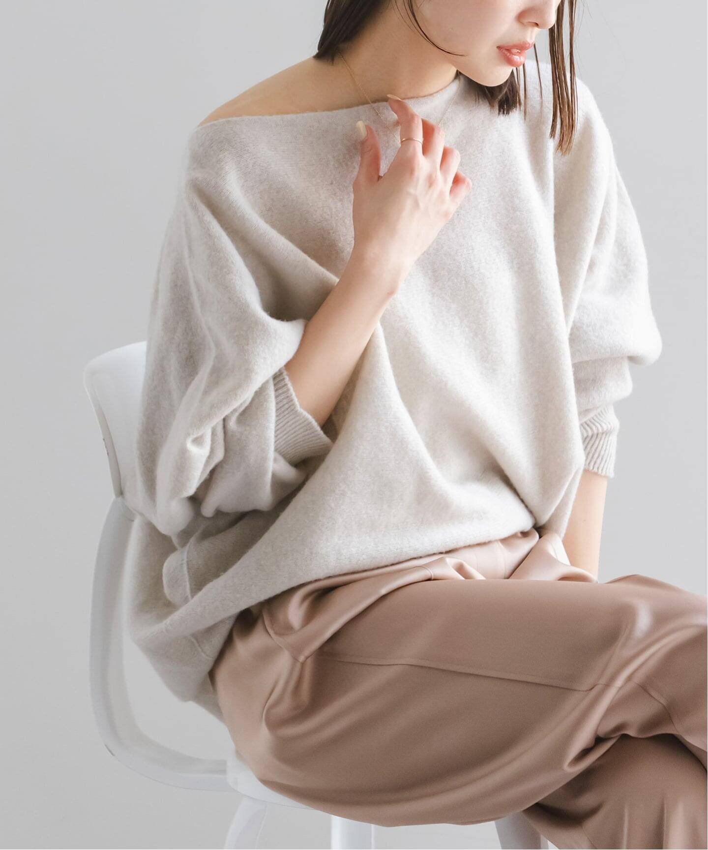 NOBLE｜《WEB限定カラー・追加4》ファインウールドルマンプルオーバー