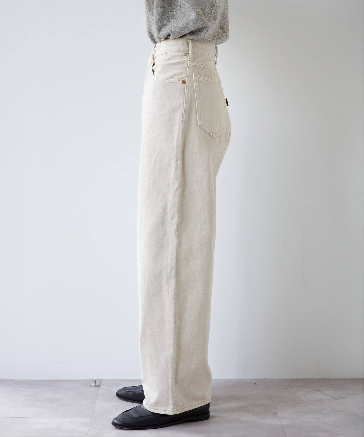 OUTDOOR PRODUCTS Usual Things｜ULTフェードデニムハイライズルーズ