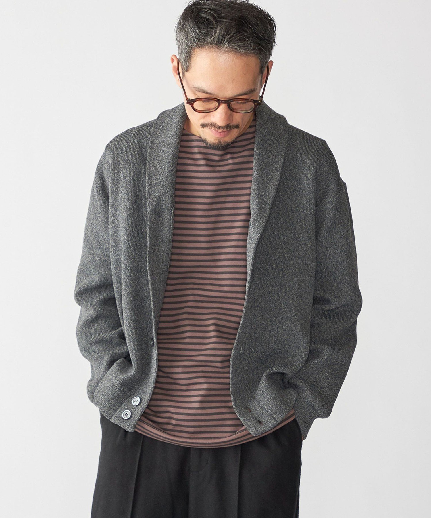 blurredclothing ウールカーディガン クリアライトリバーシブルカーディガン – WEGO ONLINE STORE