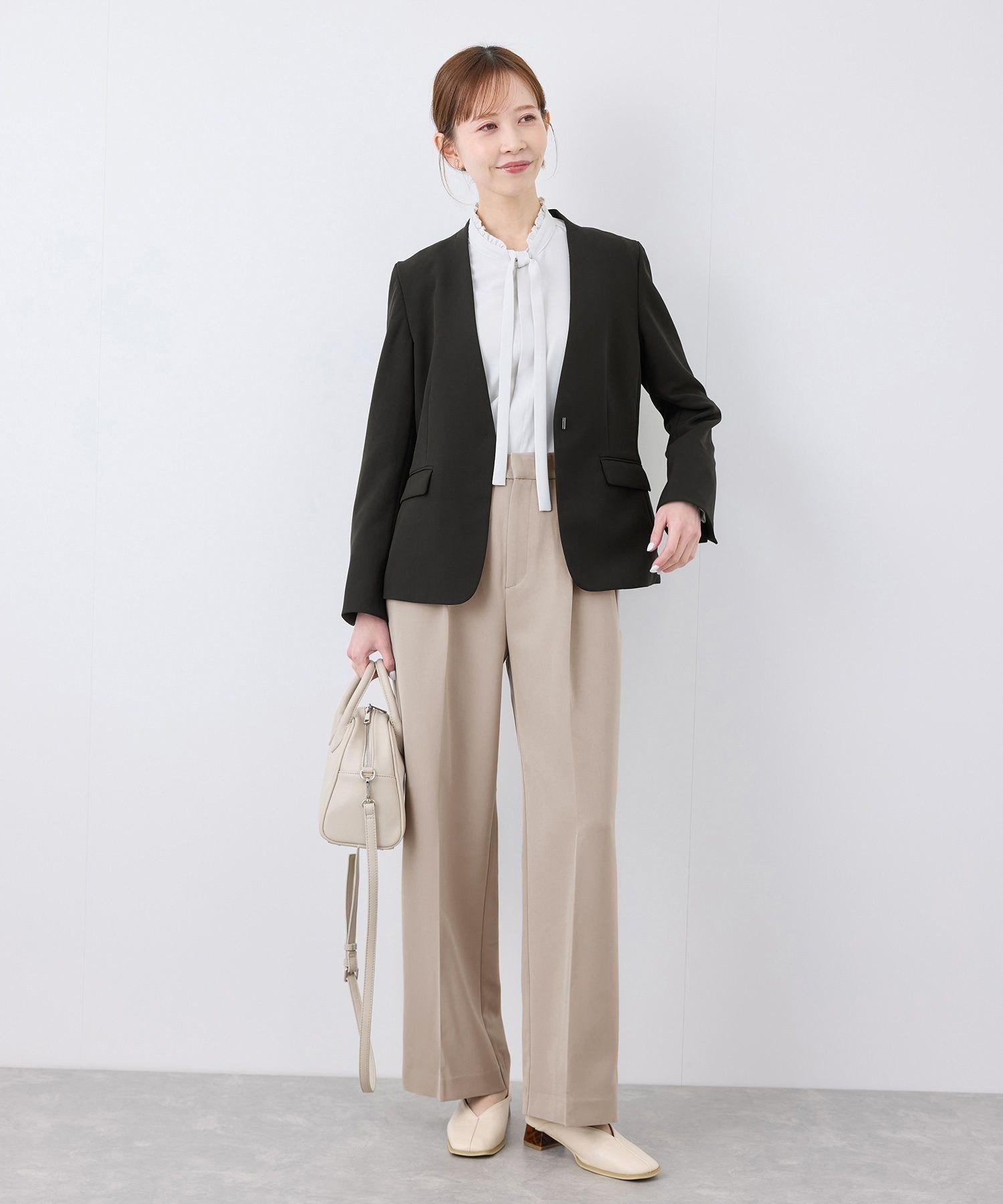 ROPE' PICNIC｜360°ウルトラストレッチ ノーカラージャケット/UVカット