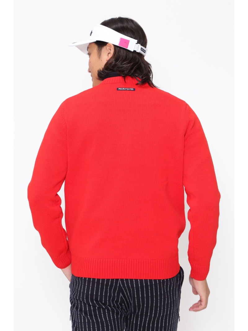 楽天市場】PEARLY GATES インターシャクルーネックニット ＜トラッド