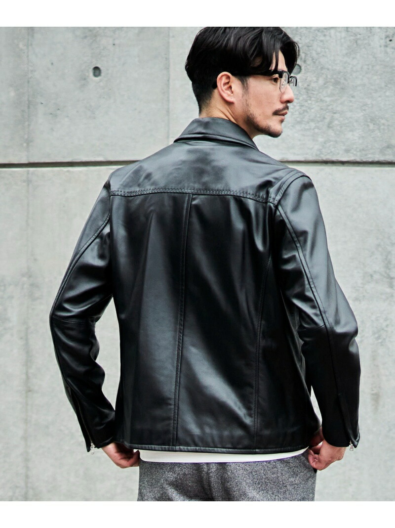 楽天市場】【SALE／30%OFF】TETE HOMME (M)ラムレザーシングル