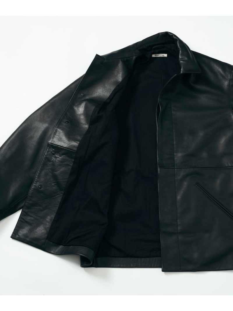 楽天市場】FREAK'S STORE Calf Leather ミニマル カーコート 25AW