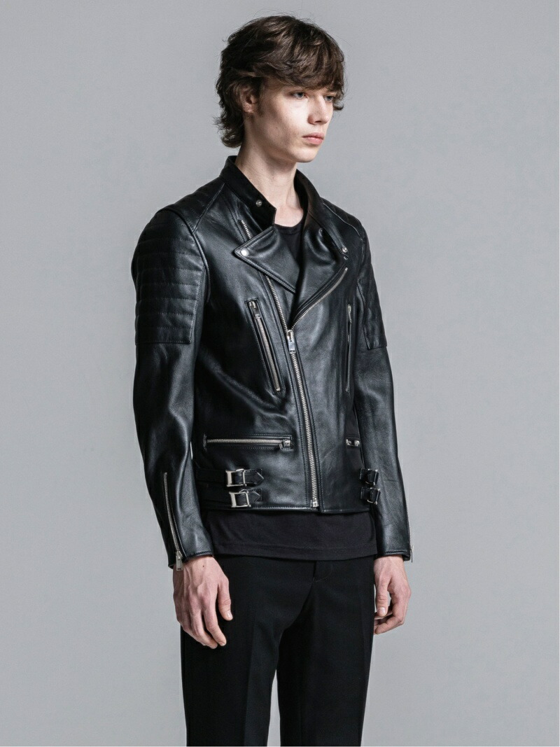 楽天市場】LITHIUM HOMME LAMB LEATHER BIKER JACKET リチウム