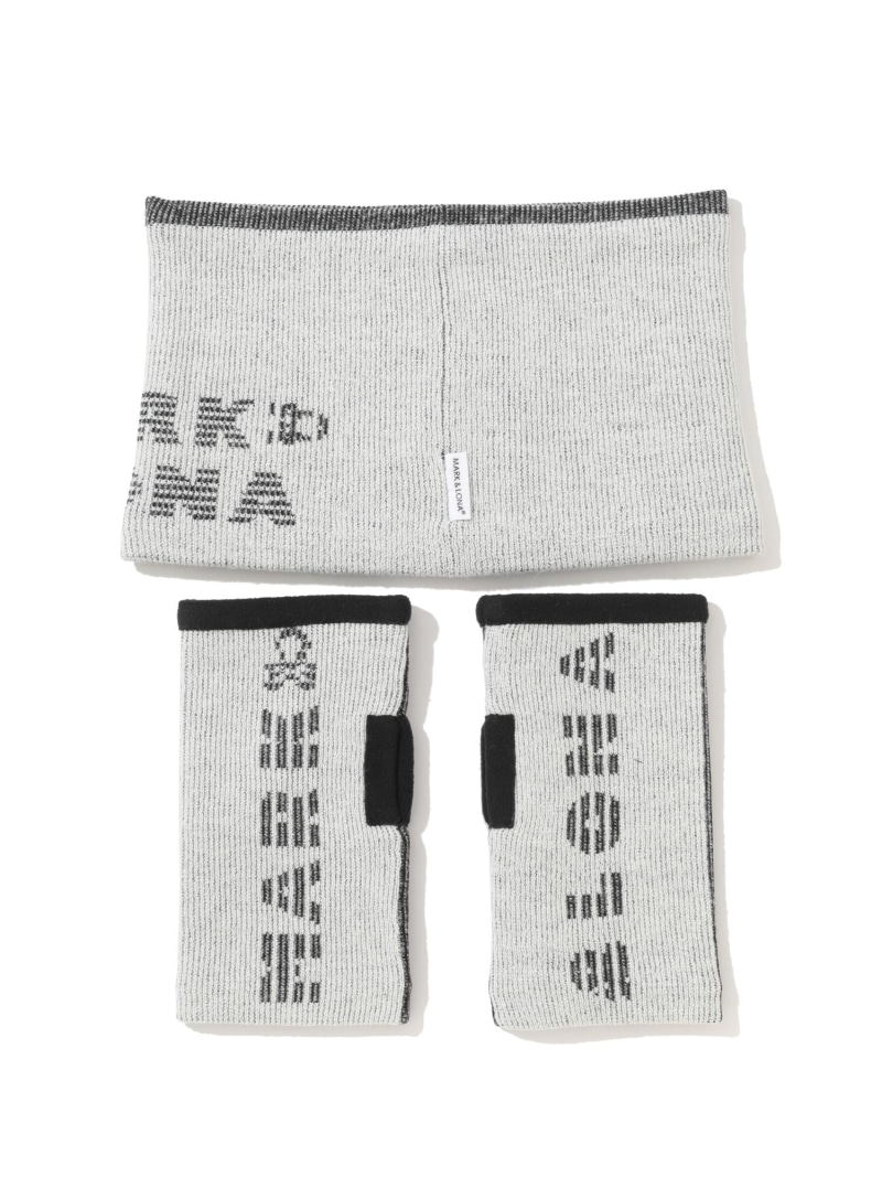 楽天市場】MARK & LONA Two-Tone Stripe Neck & Hand Warmer Combo