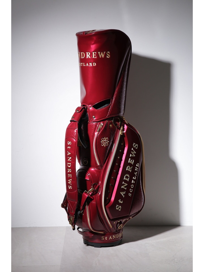 楽天市場】【SALE／70%OFF】St ANDREWS STAロゴエナメルキャディバッグ