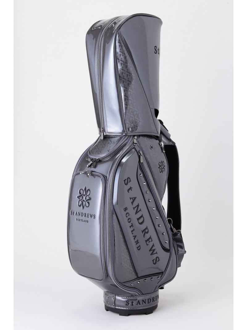 楽天市場】【SALE／70%OFF】St ANDREWS STAロゴエナメルキャディバッグ