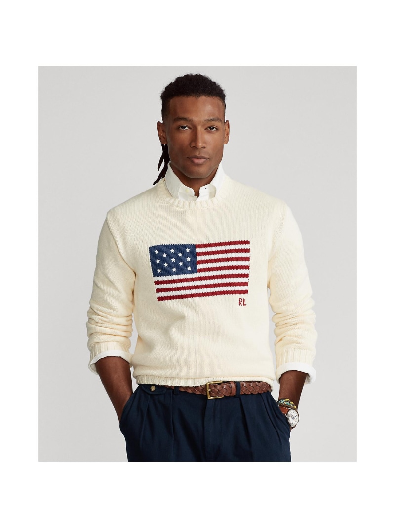楽天市場】POLO RALPH LAUREN アイコニック フラッグ セーター ラルフ